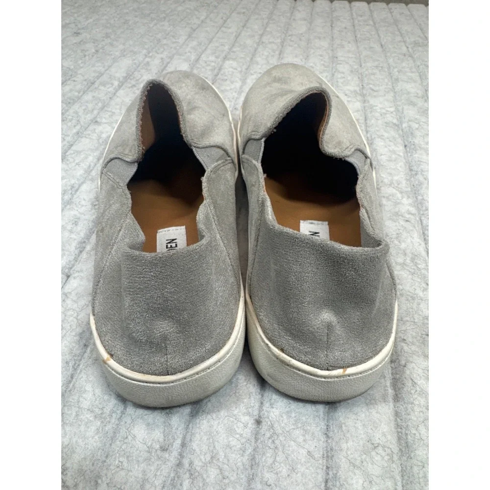 Steve Madden Fayna Fabric Slip‎ On Sneakers Collapsible Heel FYNA01S1 Mens 6.5